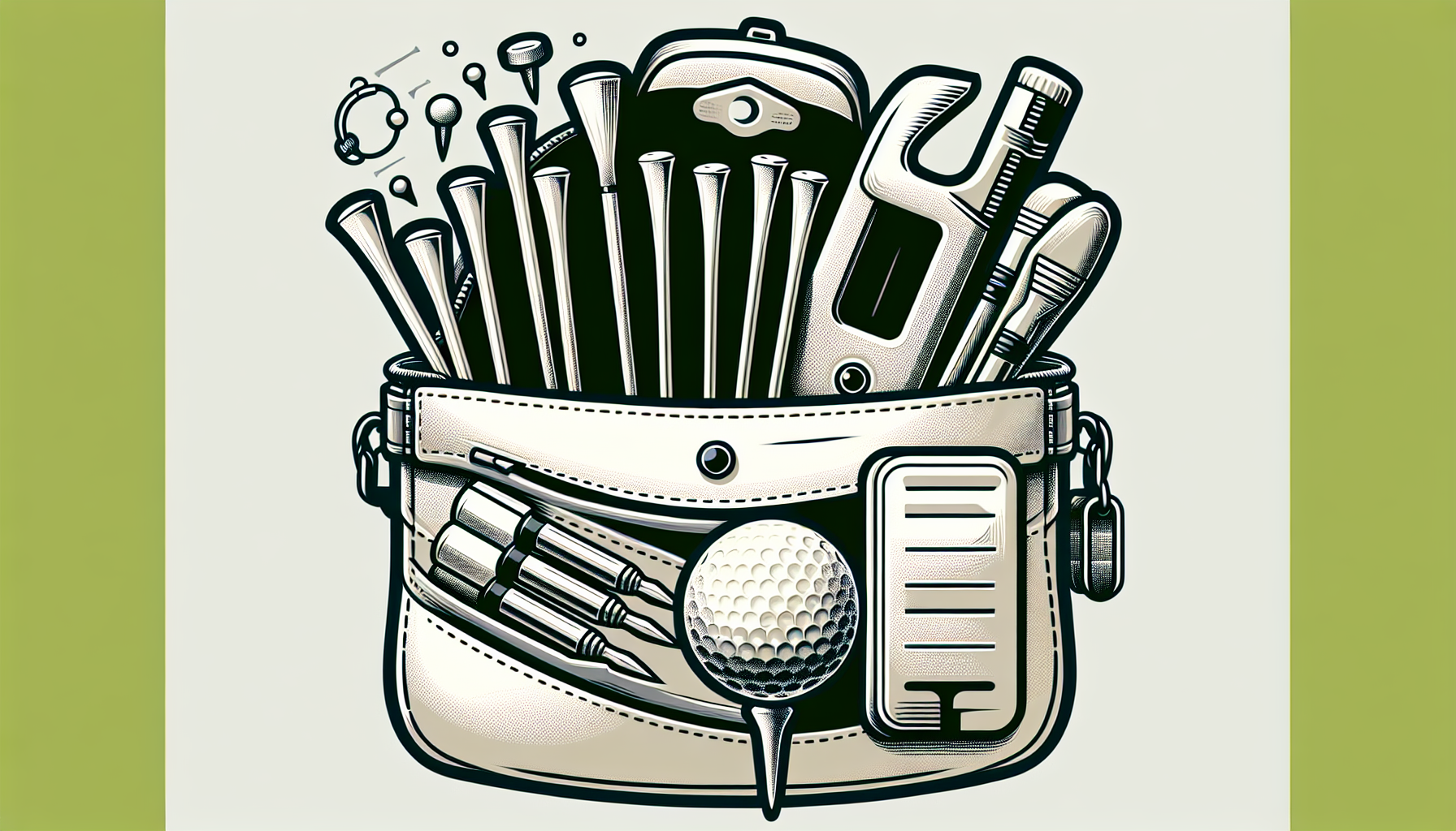 어뉴 골프 파우치